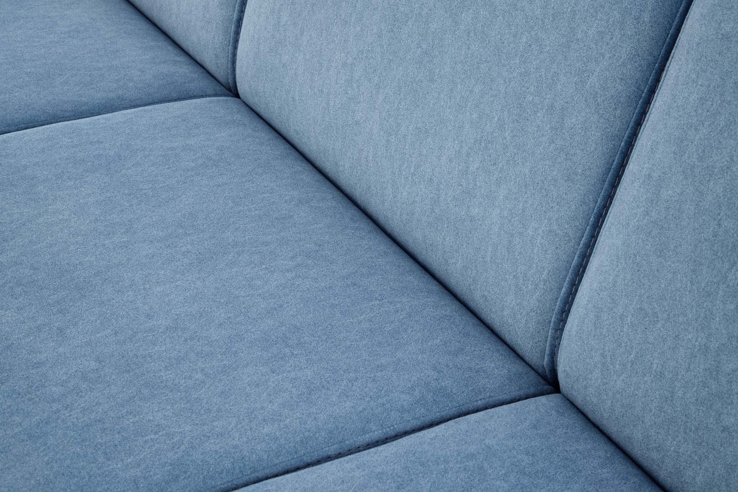 MILANO 3S sofa - niebieski tap. Castel 74 - HALMAR