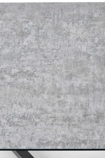 TIZIANO extension table, color: top - light grey / dark grey, legs - dark grey