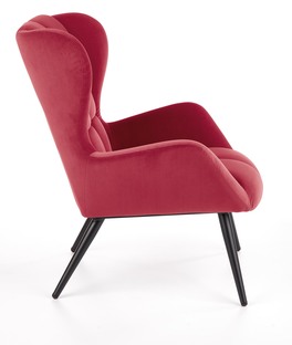 TYRION l. chair, color: dark red