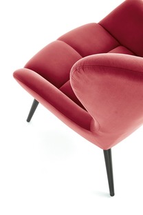 TYRION l. chair, color: dark red
