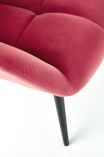 TYRION l. chair, color: dark red