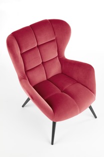 TYRION l. chair, color: dark red