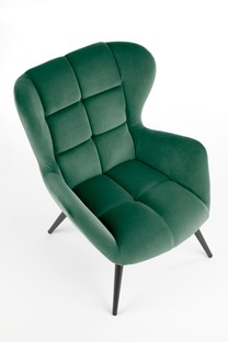 TYRION l. chair, color: dark green