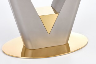 VALENTINO table light grey/gold