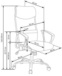 VIRE chair color: grey