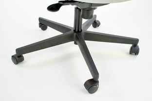 POP office chair, color: black / green