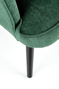 DELGADO chair color: dark green