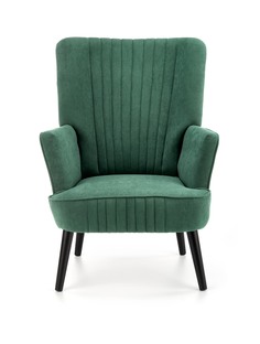 DELGADO chair color: dark green