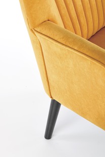 DELGADO chair color: mustard