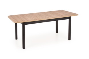 FLORIAN table artisan oak/black