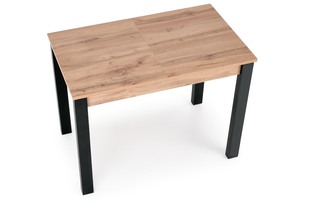 GINO table votan oak/black