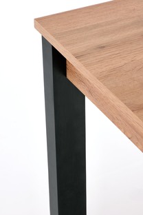 GINO table votan oak/black