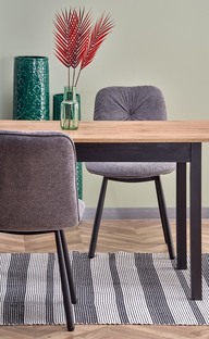GREG table, color: wotan oak/black