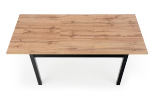 GREG table, color: wotan oak/black