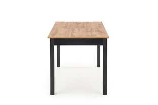 GREG table, color: wotan oak/black