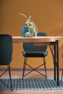 INFERNO extension table, color: natural oak / black