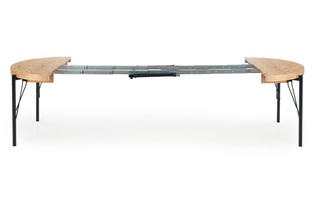 INFERNO extension table, color: natural oak / black