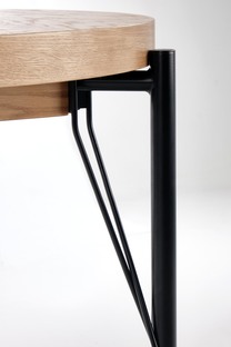 INFERNO extension table, color: natural oak / black