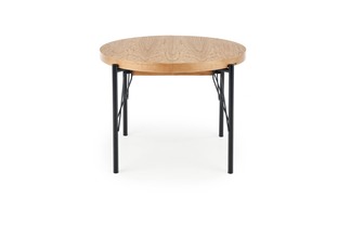 INFERNO extension table, color: natural oak / black