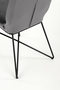 K454 krzesło popielaty (1p=1szt)