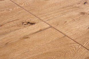 MASSIVE extension table, color: light oak / black