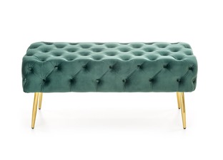 ATHENA bench color: dark green / gold