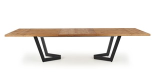 MASSIVE extension table, color: light oak / black