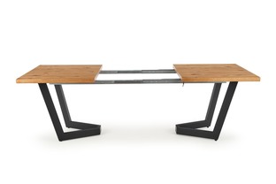 MASSIVE extension table, color: light oak / black
