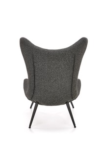 ATLANTIS leisure armchair dark grey/ black