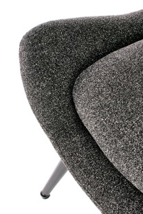 ATLANTIS leisure armchair dark grey/ black