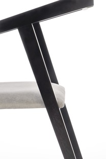 AZUL chair, color: velvet - grey