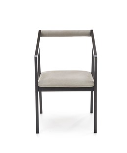 AZUL chair, color: velvet - grey