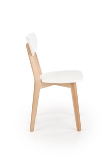 BUGGI krzesło naturalny / biały (1p=2szt)