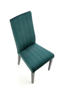 DIEGO 2 chair, color: quilted velvet Stripes - MONOLITH 37