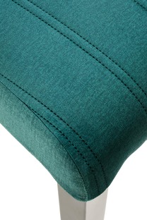 DIEGO 2 chair, color: quilted velvet Stripes - MONOLITH 37
