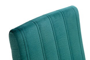 DIEGO 2 krzesło czarny / tap. velvet pikowany Pasy - MONOLITH 37 (ciemny zielony) (1p=2szt)