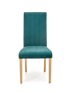 DIEGO 3 chair, color: quilted velvet Stripes - MONOLITH 37