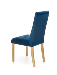 DIEGO 3 chair, color: quilted velvet Stripes - MONOLITH 77