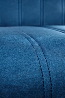 DIEGO 3 chair, color: quilted velvet Stripes - MONOLITH 77