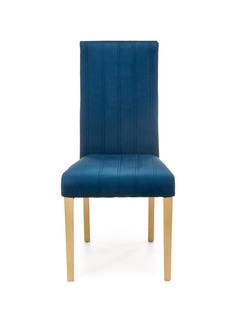 DIEGO 3 chair, color: quilted velvet Stripes - MONOLITH 77