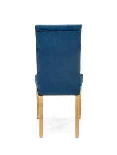 DIEGO 3 chair, color: quilted velvet Stripes - MONOLITH 77