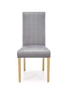 DIEGO 3 chair, color: quilted velvet Stripes - MONOLITH 85