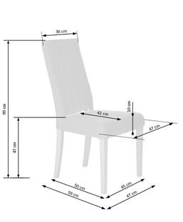 DIEGO chair, color: white