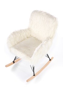 AUSTIN leisure armchair cream / black / natural