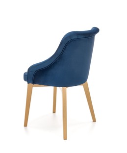 TOLEDO 2 chair, color: honey oak / MONOLITH 77