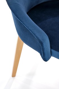 TOLEDO 2 chair, color: honey oak / MONOLITH 77