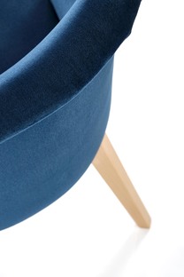 TOLEDO 2 chair, color: honey oak / MONOLITH 77