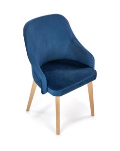TOLEDO 2 chair, color: honey oak / MONOLITH 77