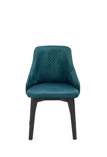 TOLEDO 3 chair, color: quilted velvet Karo 4 - MONOLITH 37