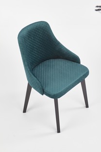 TOLEDO 3 chair, color: quilted velvet Karo 4 - MONOLITH 37